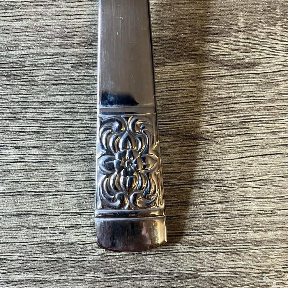 Reed & Barton HARVEST BOUQUET Stainless 18/10 Silverware Soup Spoon Replacement